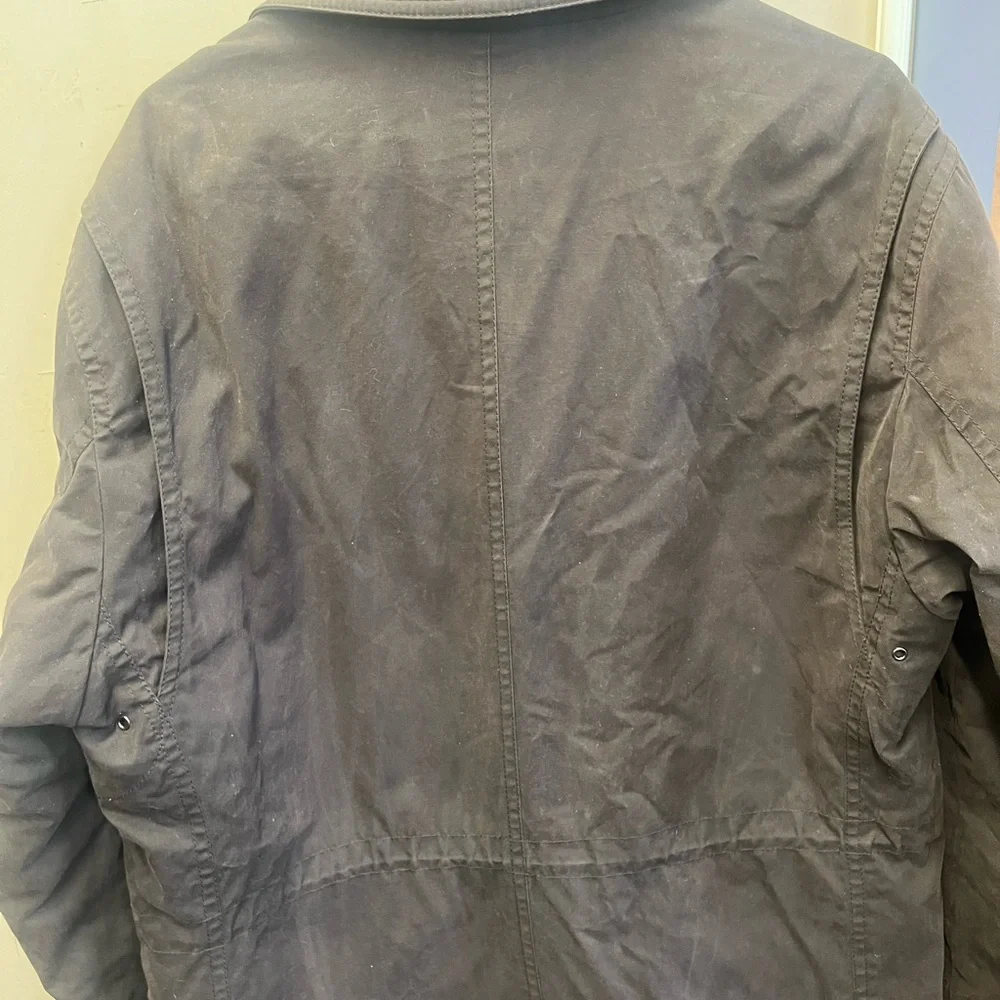 Ermenegildo Zegna vintage Brown Military Field Jacket with Quilted Liner - Picture 12 of 16